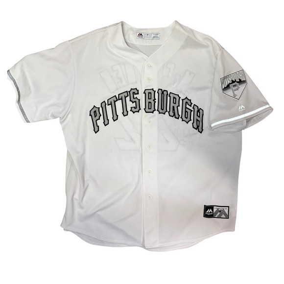 Majestic Other - Majestic Pittsburgh Pirates Andrew McCutchen 22 Jersey White Mens 2XL Limited Ed